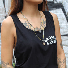 Cargar imagen en el visor de la galería, Peony In Bloom I Tank (Unisex)-Tattoo Clothing, Tattoo Tank, 03980-Broken Society