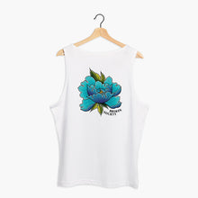 Cargar imagen en el visor de la galería, Peony In Bloom I Tank (Unisex)-Tattoo Clothing, Tattoo Tank, 03980-Broken Society