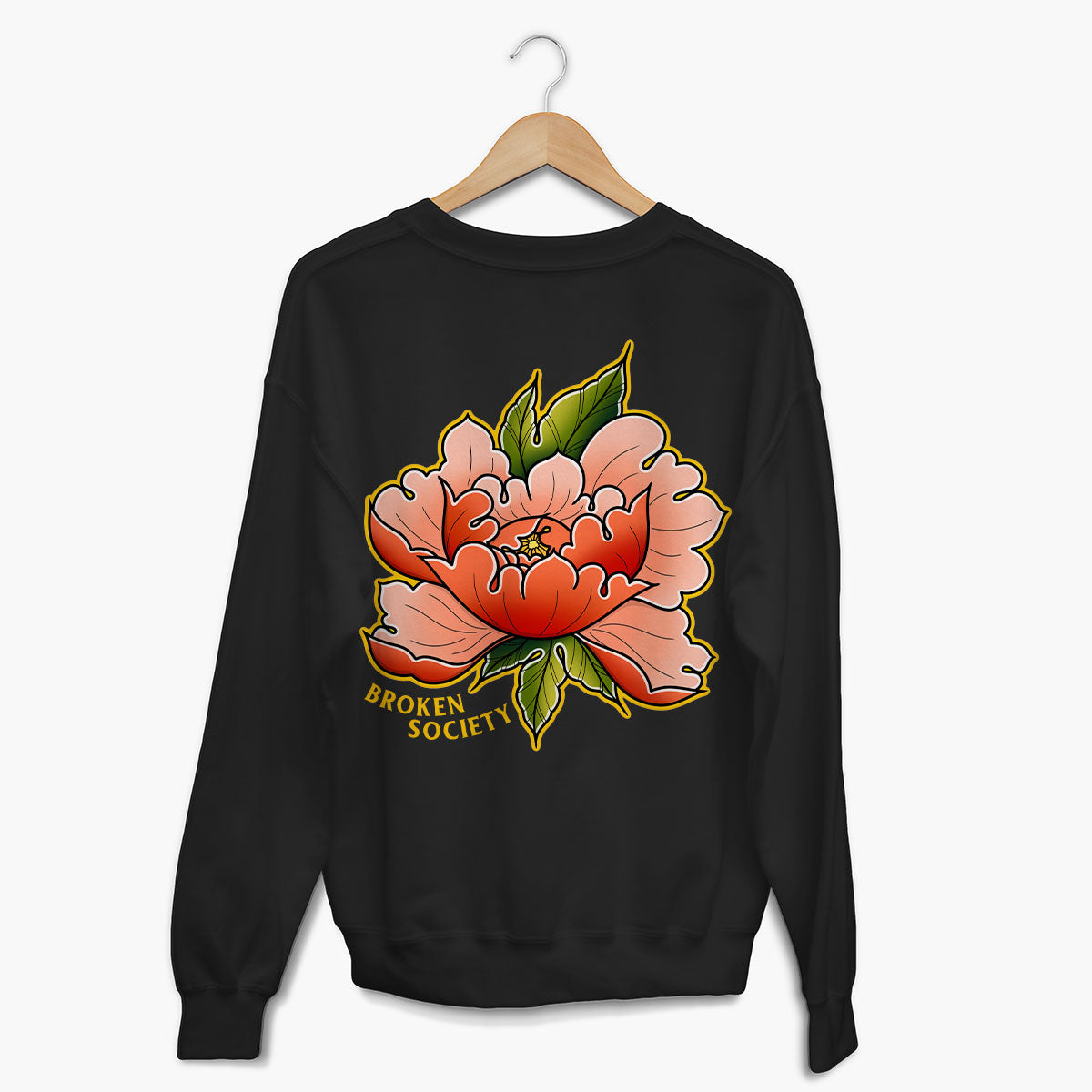 In Bloom II Sweatshirt (Unisex)-Tattoo Clothing, Tattoo Sweatshirt, JH030-Broken Society