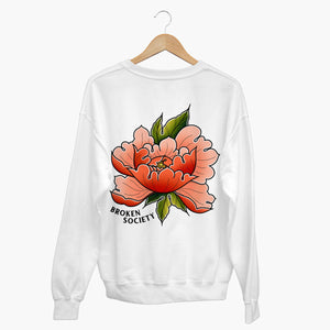 In Bloom II Sweatshirt (Unisex)-Tattoo Clothing, Tattoo Sweatshirt, JH030-Broken Society
