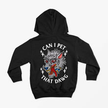 Cargar imagen en el visor de la galería, Pet That Dawg Kids Hoodie (Unisex)-Tattoo Clothing, Tattoo Hoodie, JH001B-Broken Society