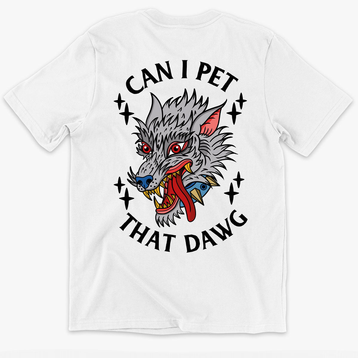 Pet That Dawg Kids T-Shirt (Unisex)-Tattoo Clothing, Tattoo Kids Shirt, Mini Creator-Broken Society