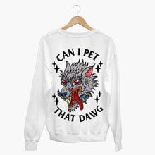 Cargar imagen en el visor de la galería, Pet That Dawg Sweatshirt (Unisex)-Tattoo Clothing, Tattoo Sweatshirt, JH030-Broken Society