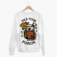 Cargar imagen en el visor de la galería, Pick Your Poison Sweatshirt (Unisex)-Tattoo Clothing, Tattoo Sweatshirt, JH030-Broken Society