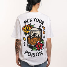 Laden Sie das Bild in den Galerie-Viewer, Pick Your Poison T-shirt (Unisex)-Tattoo Clothing, Tattoo T-Shirt, EP01-Broken Society