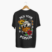 Laden Sie das Bild in den Galerie-Viewer, Pick Your Poison T-shirt (Unisex)-Tattoo Clothing, Tattoo T-Shirt, EP01-Broken Society