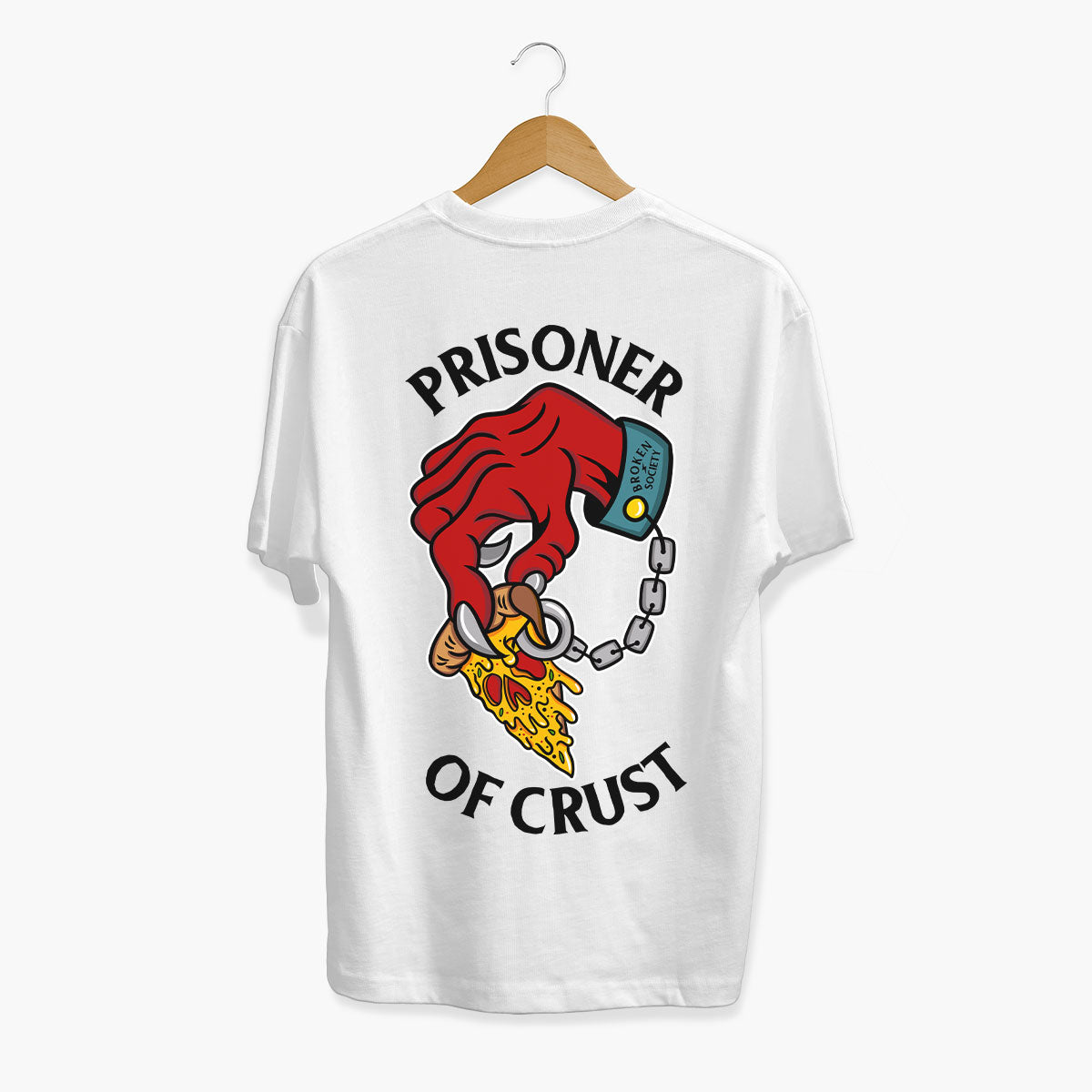 Prisoner Of Crust T-Shirt (Unisex)-Tattoo Clothing, Tattoo T-Shirt, EP01-Broken Society
