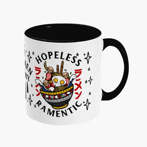 Hopeless Ramentic Mug-Tattoo Apparel, Tattoo Accessories, Tattoo Gift, Tattoo Coffee Mug, 11oz White Ceramic-Broken Society