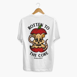 Rotten To The Core T-shirt (Unisex)-Tattoo Clothing, Tattoo T-Shirt, EP01-Broken Society