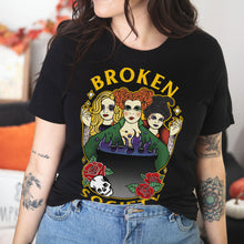 Cargar imagen en el visor de la galería, Sinister Sisters T-Shirt (Unisex)-Tattoo Clothing, Tattoo T-Shirt, EP01-Broken Society