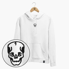 Load image into Gallery viewer, Skull Embroidered Hoodie (Unisex)-Tattoo Clothing, Tattoo Hoodie, JH001-Broken Society