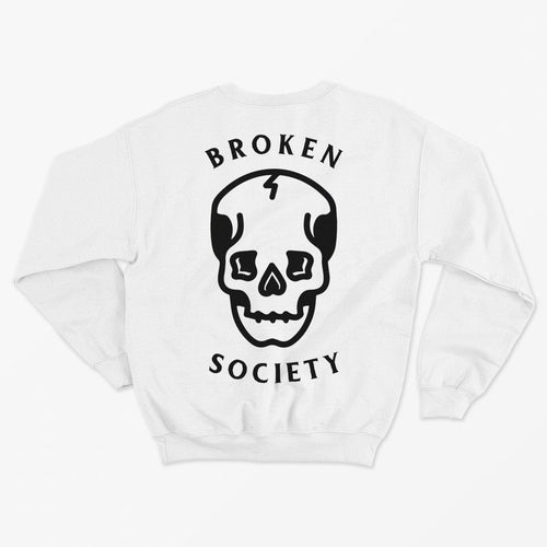 Skull Kids Sweatshirt (Unisex)-Tattoo Clothing, Tattoo Sweatshirt, JH030J-Broken Society