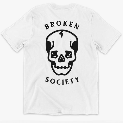 Skull Kids T-Shirt (Unisex)-Tattoo Clothing, Tattoo Kids Shirt, Mini Creator-Broken Society
