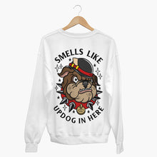 Cargar imagen en el visor de la galería, Smells Like Updog Sweatshirt (Unisex)-Tattoo Clothing, Tattoo Sweatshirt, JH030-Broken Society