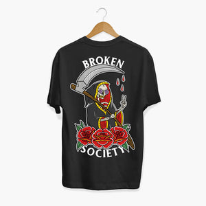 The Chill Reaper T-shirt (Unisex)-Tattoo Clothing, Tattoo T-Shirt, N03-Broken Society