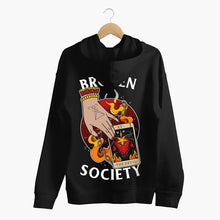 Load image into Gallery viewer, The Devil Tarot Hoodie (Unisex)-Tattoo Clothing, Tattoo Hoodie, JH001-Broken Society