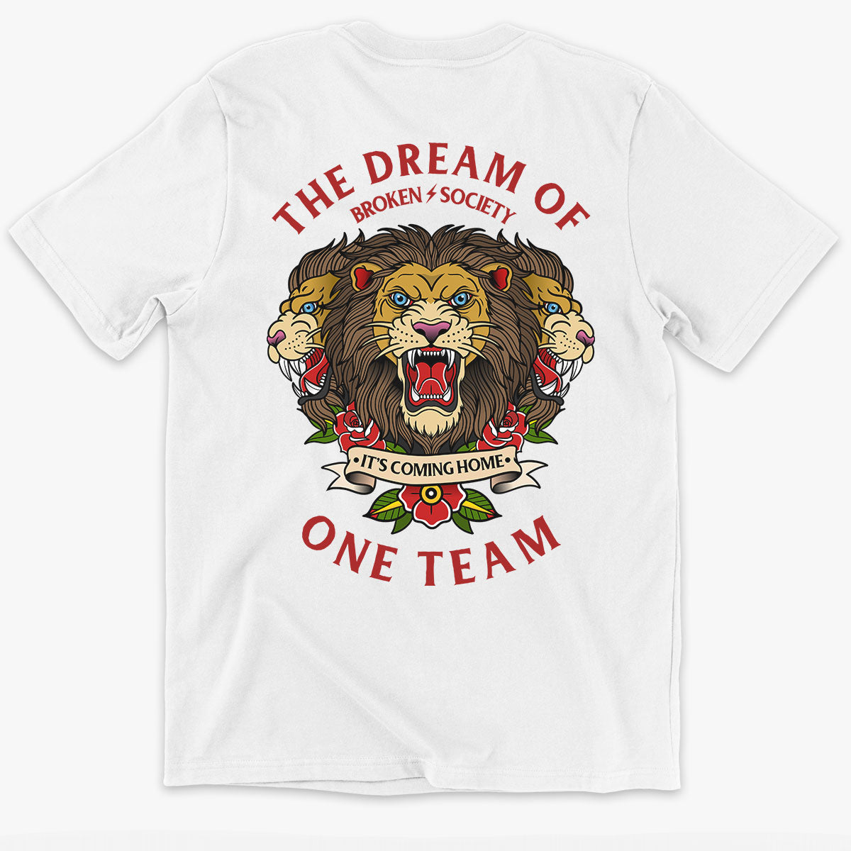 The Dream Of One Team Kids T-Shirt (Unisex)-Tattoo Clothing, Tattoo Kids Shirt, Mini Creator-Broken Society