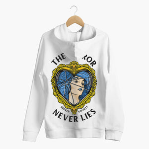 The Mirror Never Lies Hoodie (Unisex)-Tattoo Clothing, Tattoo Hoodie, JH001-Broken Society