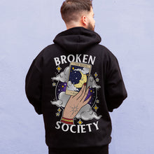 Load image into Gallery viewer, The Moon Tarot Hoodie (Unisex)-Tattoo Clothing, Tattoo Hoodie, JH001-Broken Society
