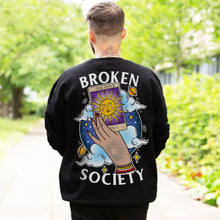 Laden Sie das Bild in den Galerie-Viewer, The Sun Tarot Sweatshirt (Unisex)-Tattoo Clothing, Tattoo Sweatshirt, JH030-Broken Society