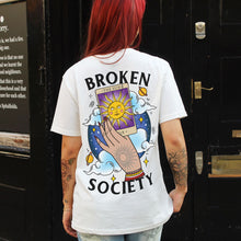 Cargar imagen en el visor de la galería, The Sun Tarot T-shirt (Unisex)-Tattoo Clothing, Tattoo T-Shirt, N03-Broken Society