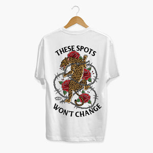 These Spots Won't Change T-shirt (Unisex)-Tattoo Clothing, Tattoo T-Shirt, N03-Broken Society