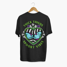 Load image into Gallery viewer, Thick Thighs Spooky Vibes T-shirt (Unisex)-Tattoo Clothing, Tattoo T-Shirt, N03-Broken Society