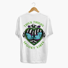 Load image into Gallery viewer, Thick Thighs Spooky Vibes T-shirt (Unisex)-Tattoo Clothing, Tattoo T-Shirt, N03-Broken Society