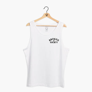 Thick Thighs Thin Patience Tank (Unisex)-Tattoo Clothing, Tattoo Tank, 03980-Broken Society