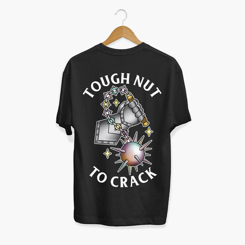 A Tough Nut To Crack T-shirt (Unisex)-Tattoo Clothing, Tattoo T-Shirt, N03-Broken Society