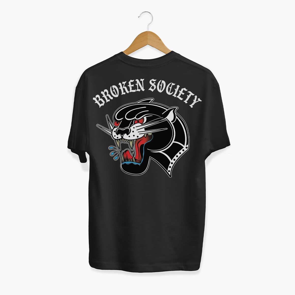 Wild 'n' Free T-shirt (Unisex)-Tattoo Clothing, Tattoo T-Shirt, N03-Broken Society