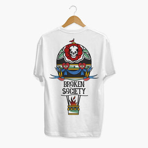 Balloon T-Shirt (Unisex)-Tattoo Clothing, Tattoo T-Shirt, N03-Broken Society