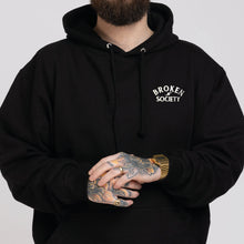 Laden Sie das Bild in den Galerie-Viewer, Broken Society Embroidered Hoodie (Unisex)-Tattoo Clothing, Tattoo Hoodie, JH001-Broken Society