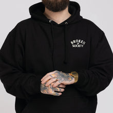 Load image into Gallery viewer, Broken Society Embroidered Hoodie (Unisex)-Tattoo Clothing, Tattoo Hoodie, JH001-Broken Society