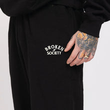 Cargar imagen en el visor de la galería, Broken Society Embroidered Joggers (Unisex)-Tattoo Clothing, Tattoo Joggers, JH072-Broken Society