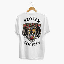 Cargar imagen en el visor de la galería, Brown Bear T-Shirt (Unisex)-Tattoo Clothing, Tattoo T-Shirt, N03-Broken Society
