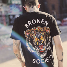Laden Sie das Bild in den Galerie-Viewer, Brown Bear T-Shirt (Unisex)-Tattoo Clothing, Tattoo T-Shirt, N03-Broken Society