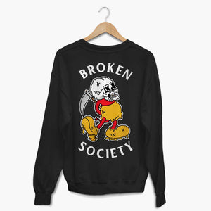 Creeping Death Sweatshirt (Unisex)-Tattoo Clothing, Tattoo Sweatshirt, JH030-Broken Society