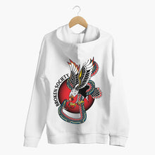 Load image into Gallery viewer, Eagle Vs Snake Hoodie (Unisex)-Tattoo Clothing, Tattoo Hoodie, JH001-Broken Society