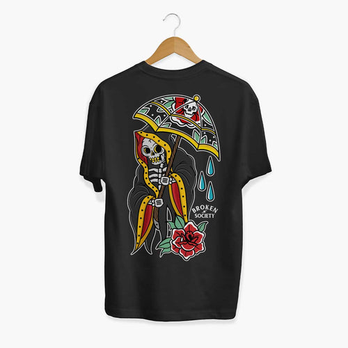 Fear The Reaper T-Shirt (Unisex)-Tattoo Clothing, Tattoo T-Shirt, N03-Broken Society