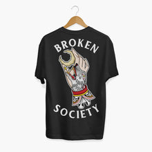 Laden Sie das Bild in den Galerie-Viewer, Howl At The Moon T-Shirt (Unisex)-Tattoo Clothing, Tattoo T-Shirt, N03-Broken Society