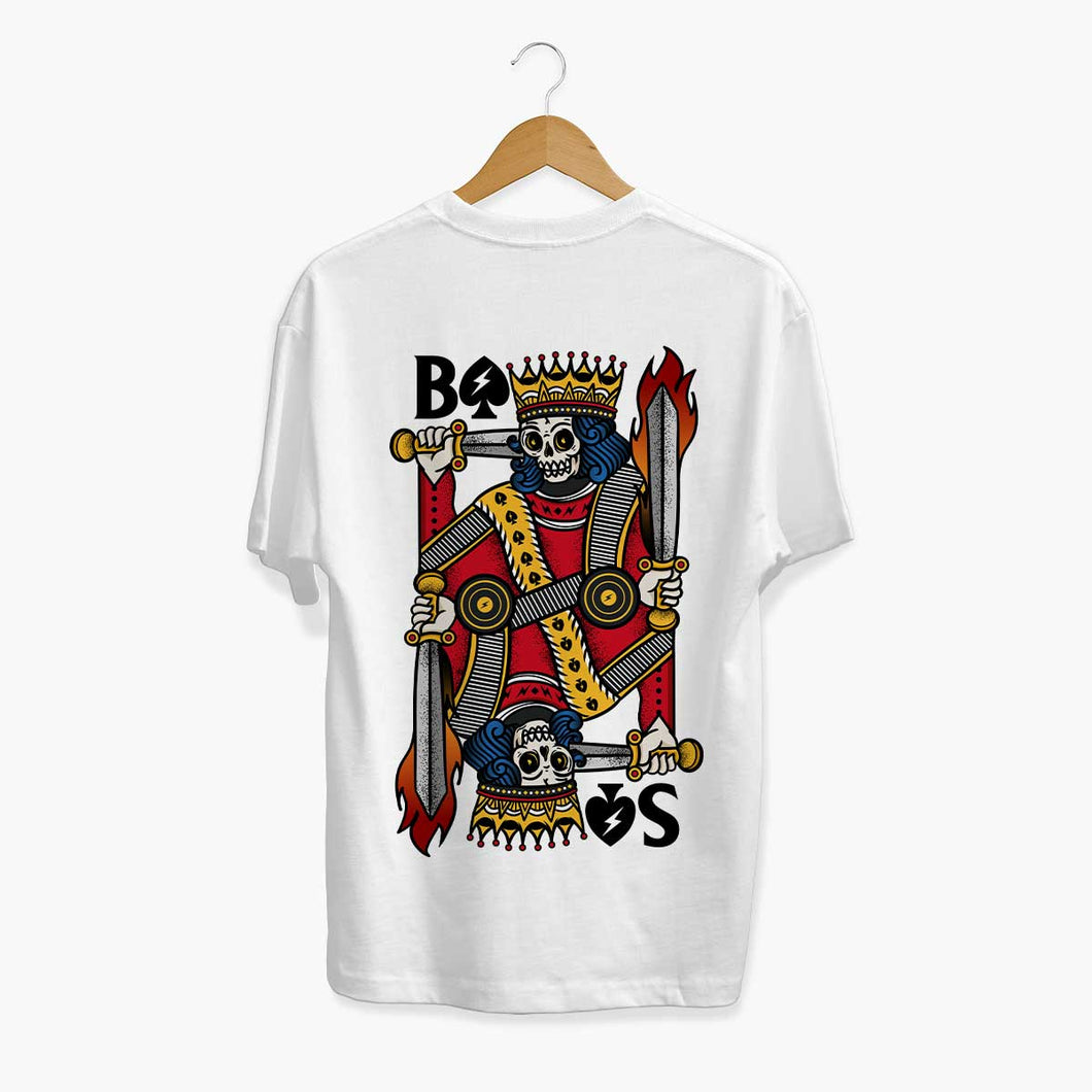 King Of Spades T-shirt (Unisex)-Tattoo Clothing, Tattoo T-Shirt, N03-Broken Society