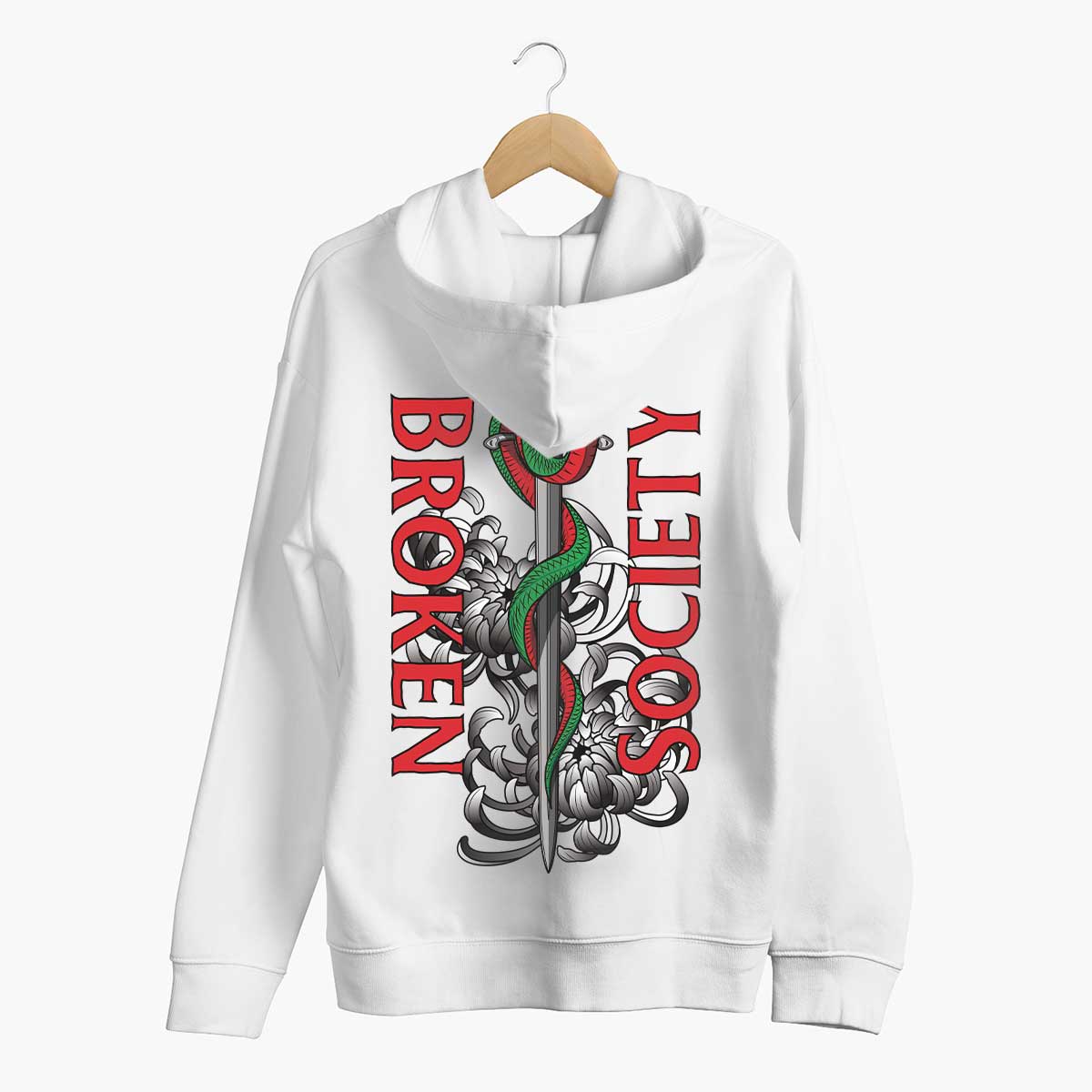 King Slayer Hoodie (Unisex)-Tattoo Clothing, Tattoo Hoodie, JH001-Broken Society