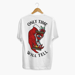 Only Time Will Tell T-Shirt (Unisex)-Tattoo Clothing, Tattoo T-Shirt, N03-Broken Society