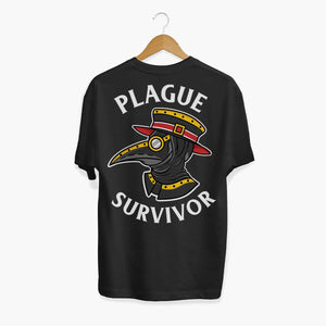 Plague Survivor T-Shirt (Unisex)-Tattoo Clothing, Tattoo T-Shirt, N03-Broken Society