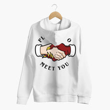 Load image into Gallery viewer, Pleased To Meet You Hoodie (Unisex)-Tattoo Clothing, Tattoo Hoodie, JH001-Broken Society