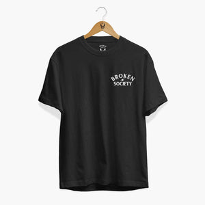 Rough Seas T-shirt (Unisex)-Tattoo Clothing, Tattoo T-Shirt, N03-Broken Society