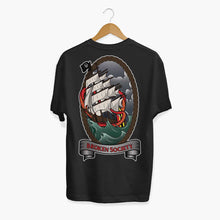 Load image into Gallery viewer, Rough Seas T-shirt (Unisex)-Tattoo Clothing, Tattoo T-Shirt, N03-Broken Society