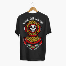 Load image into Gallery viewer, Sink or Swim T-shirt (Unisex)-Tattoo Clothing, Tattoo T-Shirt, N03-Broken Society