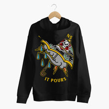 Load image into Gallery viewer, When It Rains It Pours Hoodie (Unisex)-Tattoo Clothing, Tattoo Hoodie, JH001-Broken Society